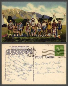 ALTES POSTKARTENTHEMA: Indianer - Bild 1 von 1