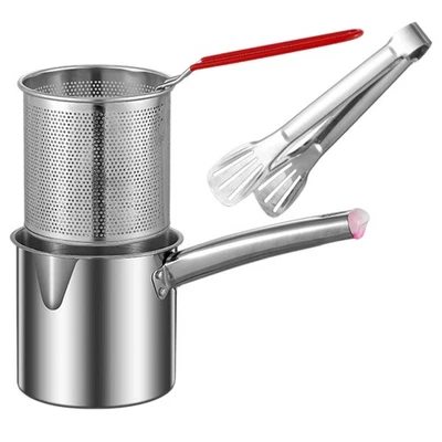  Pentola Giapponese Per Friggitrice Fryers in Acciaio Inossidabile - Immagine 1 di 4