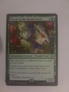 Dryad of the Ilysian Grove NM Commander Magic the Gathering MTG Modern Horizon 3 - Picture 1 of 2