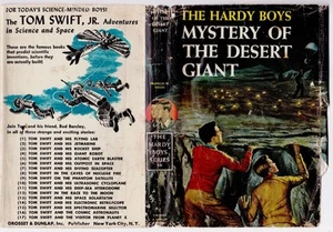 Hardy Boys Mystery Of The Desert Giant Franklin W. Dixon 1961 HC Grosset Dunlap - Picture 1 of 14