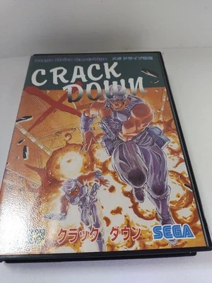 SEGA CRACK DOWN Mega Drive Japan Region - Image 1 of 4