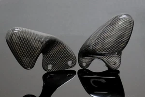 TYGA Aprilia RS125 carbon heel guards 96 -06 - Picture 1 of 4