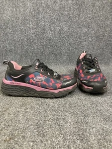 Skechers Shoes Women Sz 9 Purple Black Ultra Go Work Slip Resistant Shoes - Picture 1 of 9