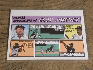 2022 Topps Heritage Eloy Jimenez Comics Insert Nmmt - Picture 1 of 3