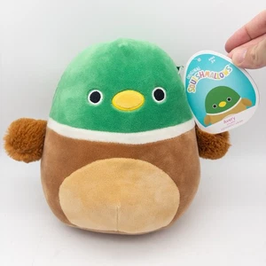 Juguete de peluche 8” AVERY verde mallardo pato pájaro malvavisco nuevo con etiquetas - Imagen 1 de 8
