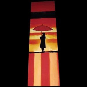 Crimson Horizon Bookmark Digital Image Photo Image Art  - Picture 1 of 2