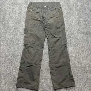 Kuhl Legendary Pant Womens 4 29x30 Gray 6323 Utility Cargo Hike Outdoor Gorpcore - Picture 1 of 16