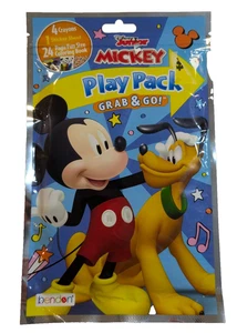 Mickey Mouse Bendon Disney Play Pack Grab & Go crayones pegatinas libro de actividades - Imagen 1 de 2