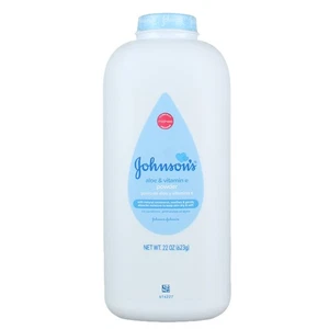6er Pack Johnson's Babypuder, beruhigende Aloe & Vitamin E, 22 Oz. - Bild 1 von 2