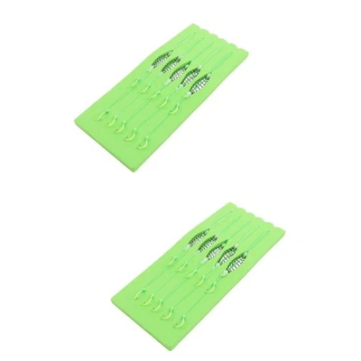  10 Stück Karpfen Fischereiköder Haken mit Frühlings-Feeder Hoher - Bild 1 von 4