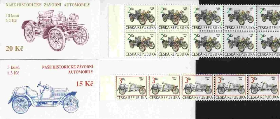 Czechoslovakia Ceska Sc 2932-33 Bklt ( 2 ) Mi 53-54 - Image 1 of 1