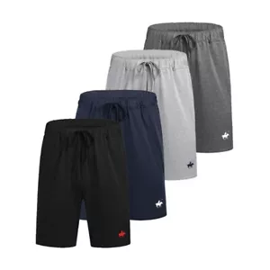 Men's Lounge Shorts with Pockets (4-Pack) - Picture 1 of 2