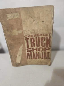 1963 Chevrolet Truck Shop Manual Supplement Dealer Used Repair OEM Book - Picture 1 of 11