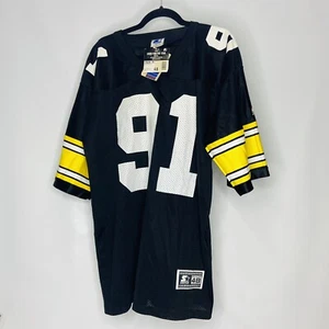 Kevin Greene #91 Steelers Starter Trikot NEU ETIKETT 1995 NFLP Größe 48 Made USA - Bild 1 von 18