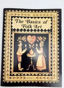 Folk Art Painting Basics Instructional Book 1981 Tutorial Craft Book Bx4 - Picture 1 of 5