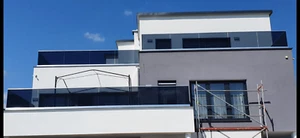 Ganzglas Balkon Und Terrassen Geländer für ESG-VSG Mit Prüfzeugniss - Bild 1 von 3