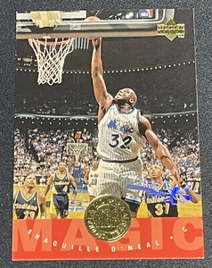 1995 UPPER DECK GOLD ELECTRIC COURT Shaquille O’Neal Magic All NBA 2nd Team 173