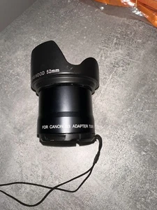 Anschlusstubus / Adapter Tube für Canon S3 B-52mm Lens Hood - Bild 1 von 4