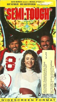 Semi-Tough VHS 1991 Burt Reynolds Kris Kristofferson Jill Clayburgh Comedy R VTG - Image 1 of 3