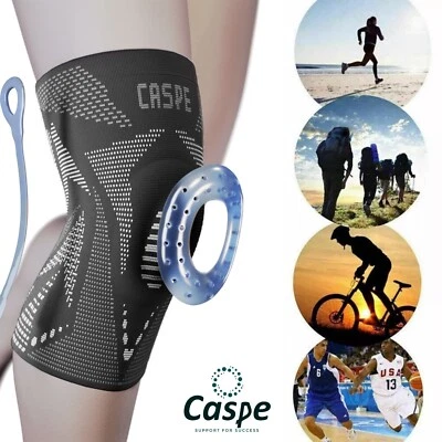 Rodillera Caspe Soporte de rodilla Rodillera Artritis Alivio Regalos para hombres Foto 1 de 4