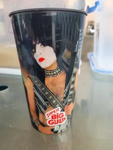 Kiss 7-ELEVEN Dr Pepper Super Big Gulp Cup 2010 Promocional Rock + Roll 1 Taza - Imagen 1 de 7