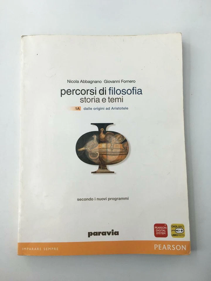 Abbagnano - Percorsi di filosofia - Paravia  2017 - Immagine 1 di 1