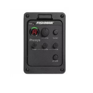 Fishman 101 Presys Piezo Pickup No Mic Onboard Preamp EQ Tuner Acoustic Guitar - Picture 1 of 6