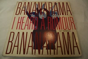 BANANARAMA "I HEARD A RUMOUR" CLASSIC 80'S POP DANCE 12" VINYL SINGLE REMIXBONUS - Picture 1 of 4