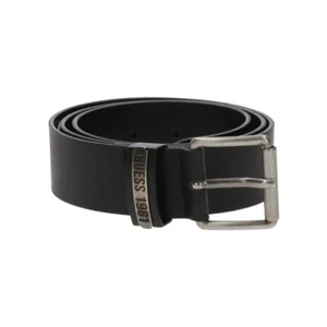 GUESS CINTURA UOMO VERA PELLE FIBBIA LOGO METALLICO CINTA M3YZ25L0SU0 - Foto 1 di 4