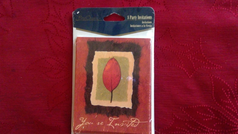 8 Thanksgiving Party Invitations Cards  - Image 1 of 1