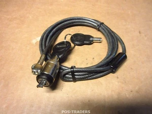 Serrure pour ordinateur portable HP Kensington Lock serrure de sécurité pour ordinateur portable et ordinateur INC KEY - Photo 1/2