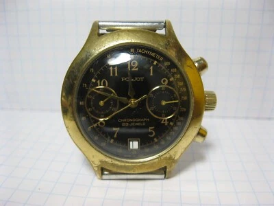 Relojes de pulsera vintage STURMANSKIE cronógrafo Poljot 3133, CCCP USSR titanio Foto 1 de 4