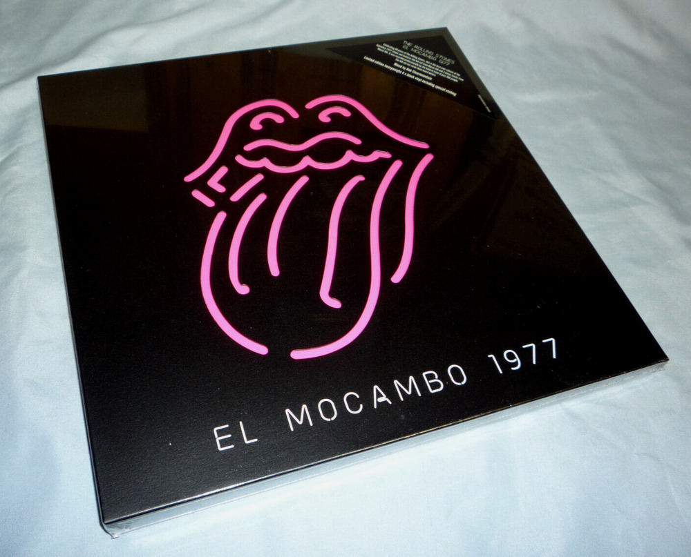 THE ROLLING STONES "Live at the El Mocambo" 4 Black Vinyl LP Box Set New Sealed!