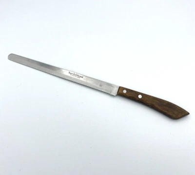 Cuchillo de pan dentado Regent Sherwood de colección hoja de acero inoxidable de 9" ~ Japón Foto 1 de 4