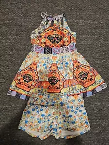Costumi da bagno donna tankini top con taglio e fondo taglia L senza marchio mai indossato - Foto 1 di 8
