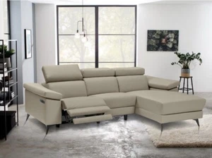 Sofa L-Form Mit Relax Funktion / verstellbare Kopflehnen / Sitzgarnitur / couch - Bild 1 von 12