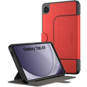 For Samsung Galaxy Tab A9 Case Poetic Magnetic Fidget Mount Folio Stand Dark Red - Picture 1 of 6