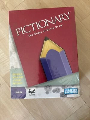 NEW Pictionary 25th Anniversary Parker Brothers Hasbro The Game Of Quick Draw - Image 1 of 4