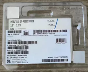 Unidades de estado sólido Intel D7 P5620 3.2TB SSD 2.5" U.2 NVMe PCIe SSDPF2KE032T1 - Imagen 1 de 1