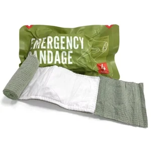 CARBOU 6in Israeli Bandage Wound Dressing Emergency Bandage Combat Compression - Picture 1 of 4