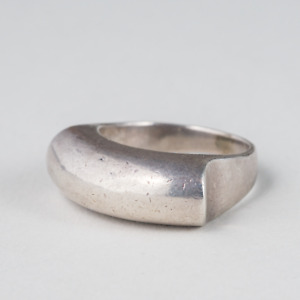 Moderner Ring 925er Silber 7,2g  Größe: 56