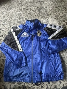 Kappa VTG Juventus 2000 Team Rain Jacket Size Men’s Medium - Picture 1 of 10