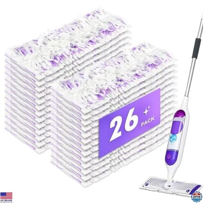 Paquete de 26 recambios de almohadilla para fregona Swiffer Power - almohadillas desechables ultra gruesas de 14 capas Foto 1 de 4