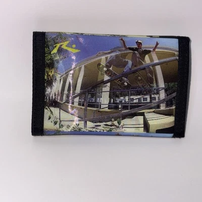 Skateboarder Wallet 1990’s Y2K 3-D Changing Image Trifold Skater Stairs By Rusty - Image 1 of 4