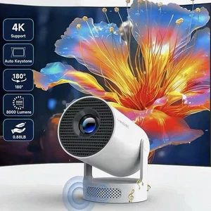 HY300 Pro Smart Projektor - 4K Unterstützung, 260ANSI, Android 11, WiFi 6, 1080P - Bild 1 von 21