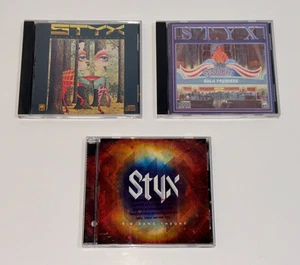 Styx CD Lot The Grand Illusion Paradise Theater Big Bang Theory Classic ProgRock - Picture 1 of 10