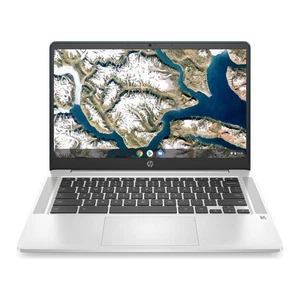 HP Chromebook 14" Intel Pentium Silver N5030 4GB 64GB Touch Teal 14A-NA0072TG - Picture 1 of 4