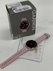 Garmin Venu 3S Soft Gold Stainless Steel Bezel GARMIN 010-02785-03 - Photo 1 sur 7