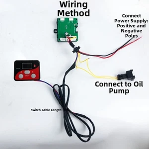 3-piece Kit Wiring Harness Set 12V/24V Compatible Complete Installation Kit - Picture 1 of 8