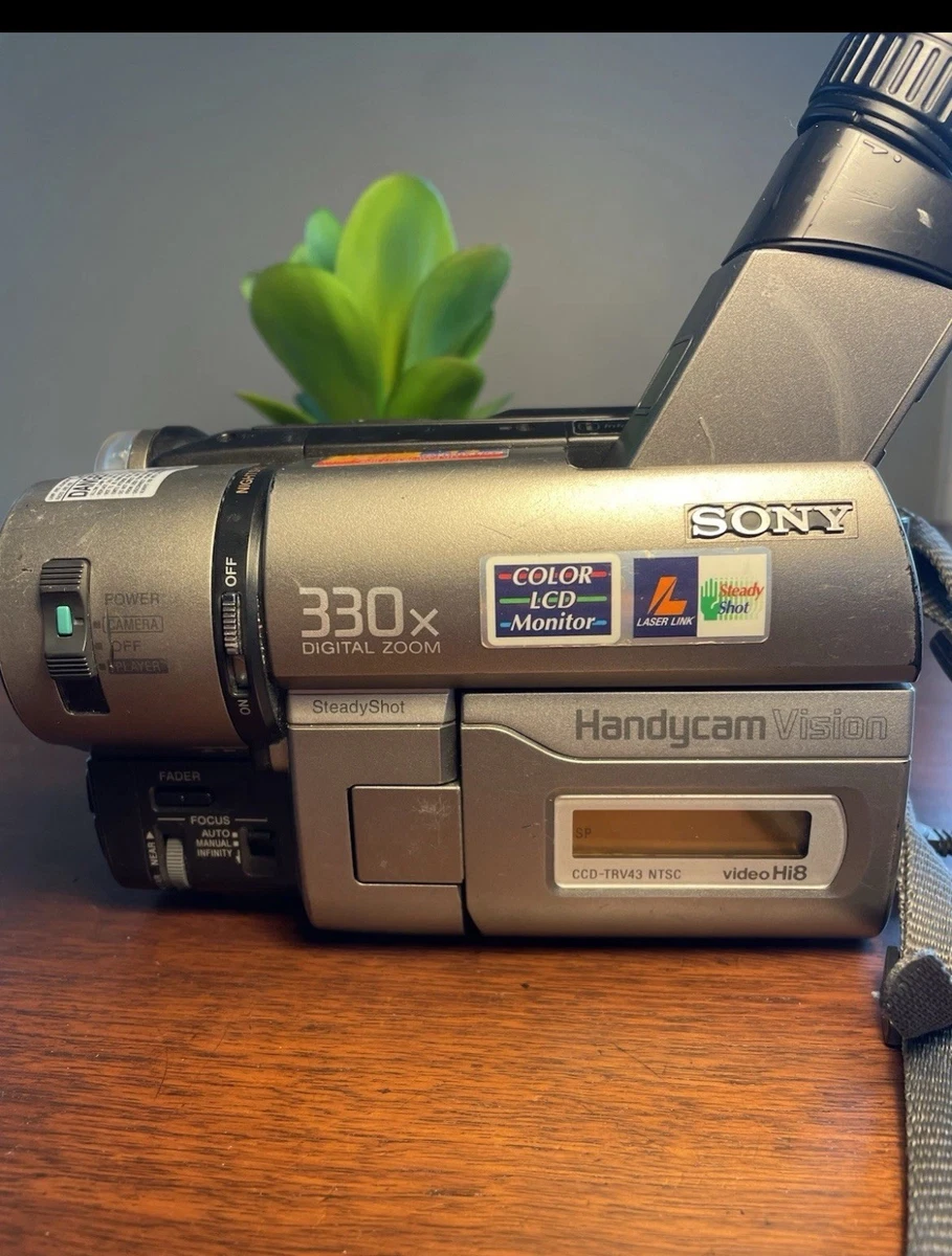 SONY VideoHi8 Handycam CCD-TR12 ⑨ SONY VideoHi8 Handycam CCD-TR12 ⑦